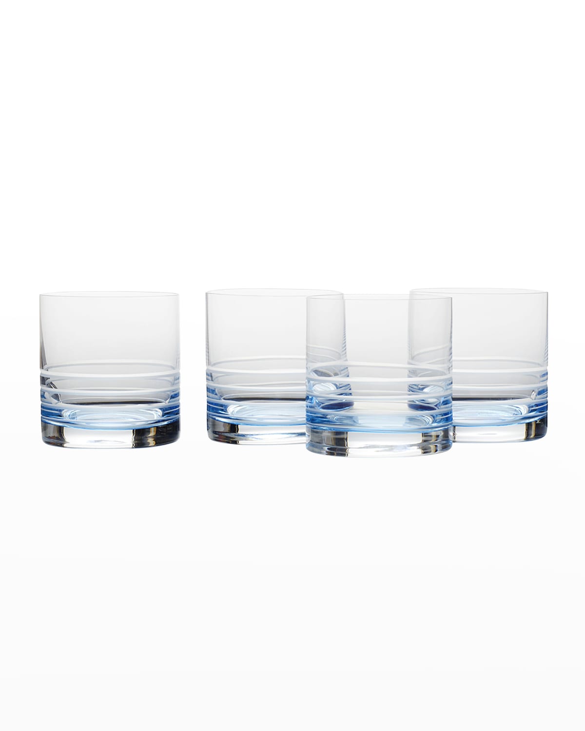 Mikasa Grace 15 oz. Stemless Double Old-Fashioned Glasses, Set of 4