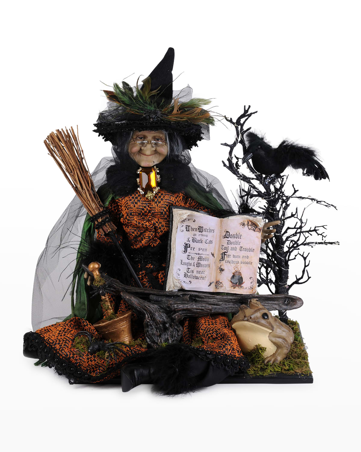 Karen Didion Originals Fabulously Wicked Witch Halloween Decor | Horchow