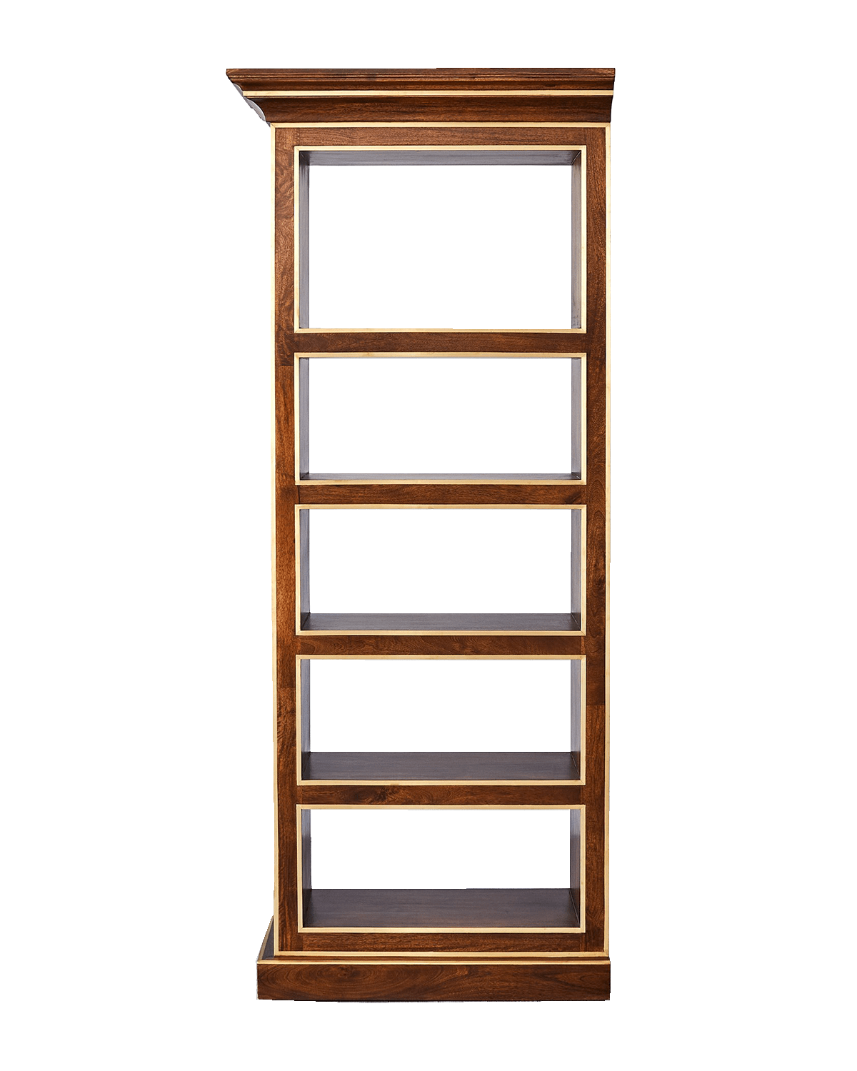 Madras Bookcase - 003 Brunette — Casa Ispirata