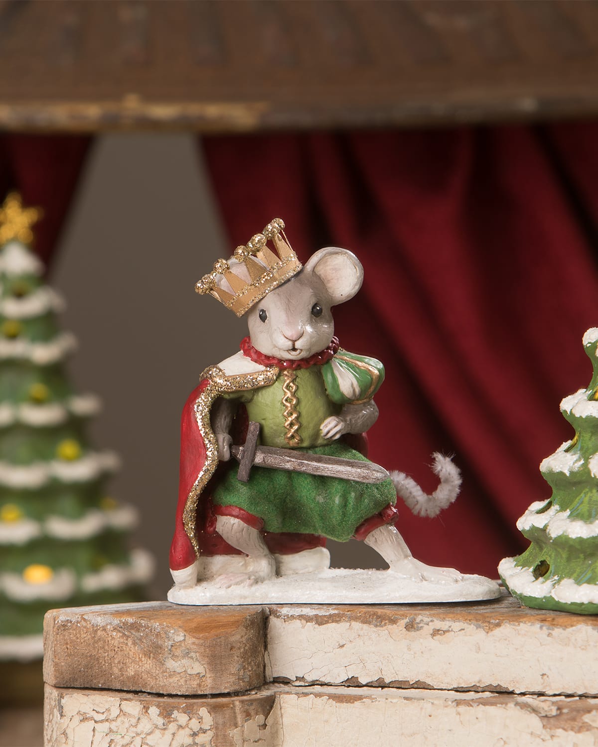 Bethany Lowe Christmas Llama, 13"T Horchow