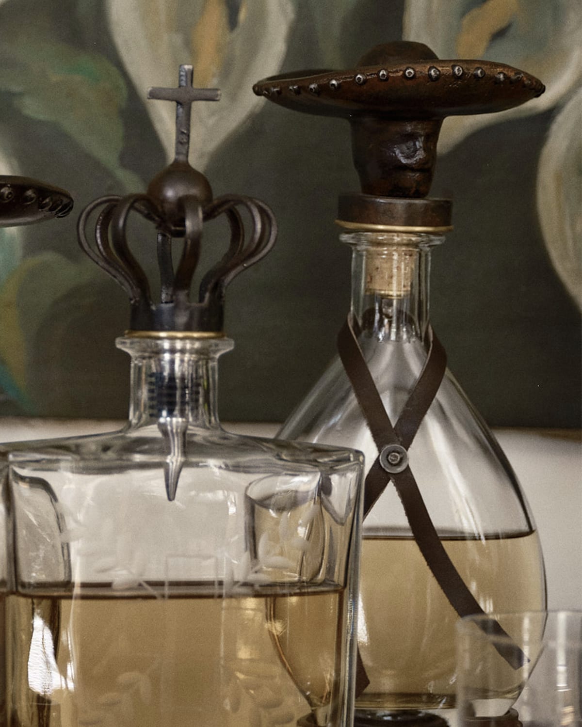 Jan Barboglio Lily Botella Decanter, 25.6 oz. | Horchow