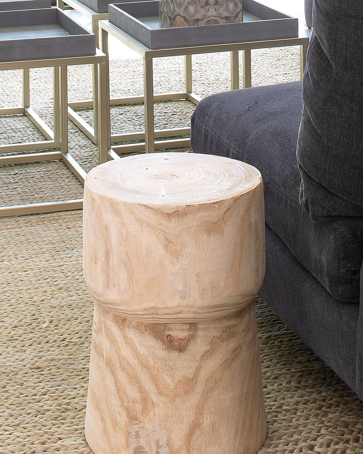 Wood Side Table