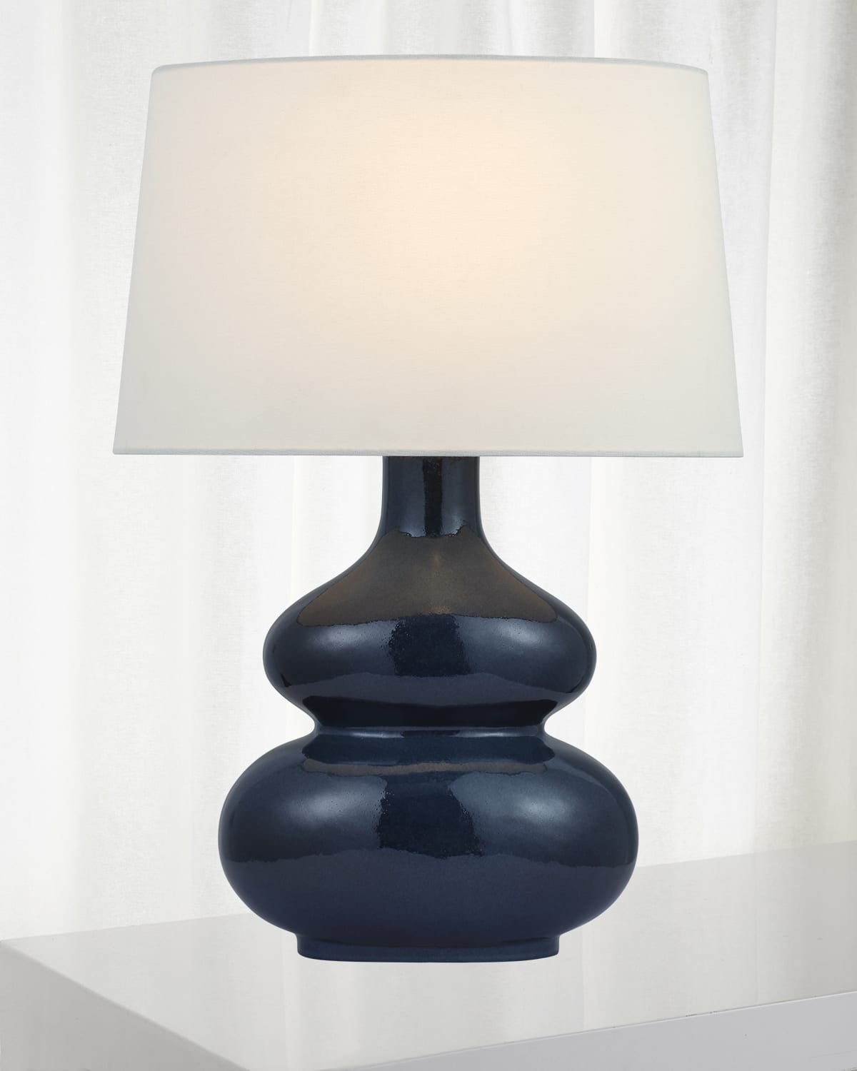 Visual Comfort Signature Hammett Table Lamp With Pleated Shade by