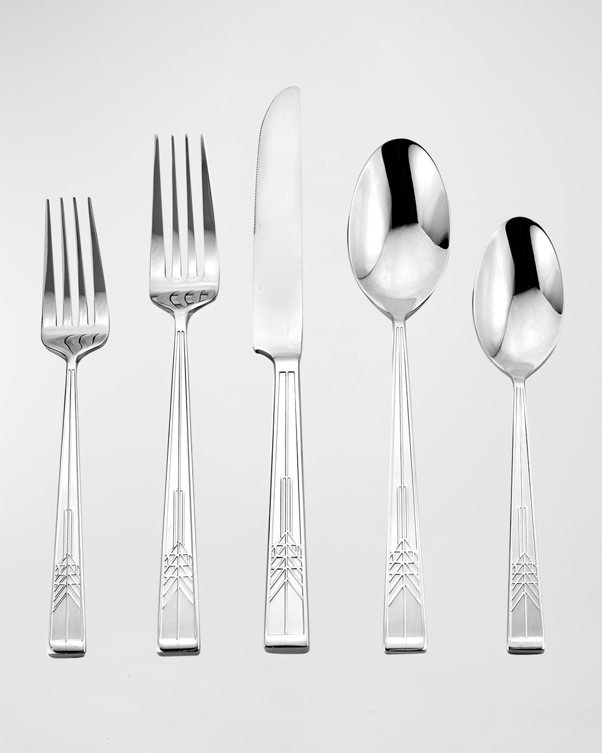 Towle Living Flamingo Flatware Set 20-Piece Stainless Steel