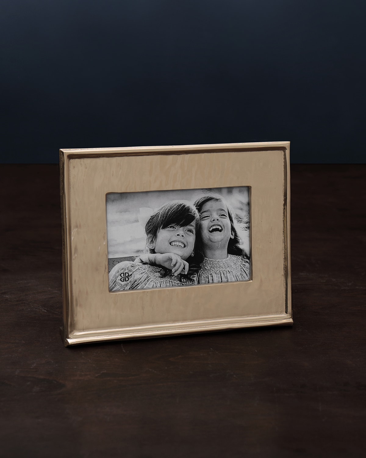 Engraved Family Gold Uptown 4x6 Picture Frame- Horizontal/Landscape