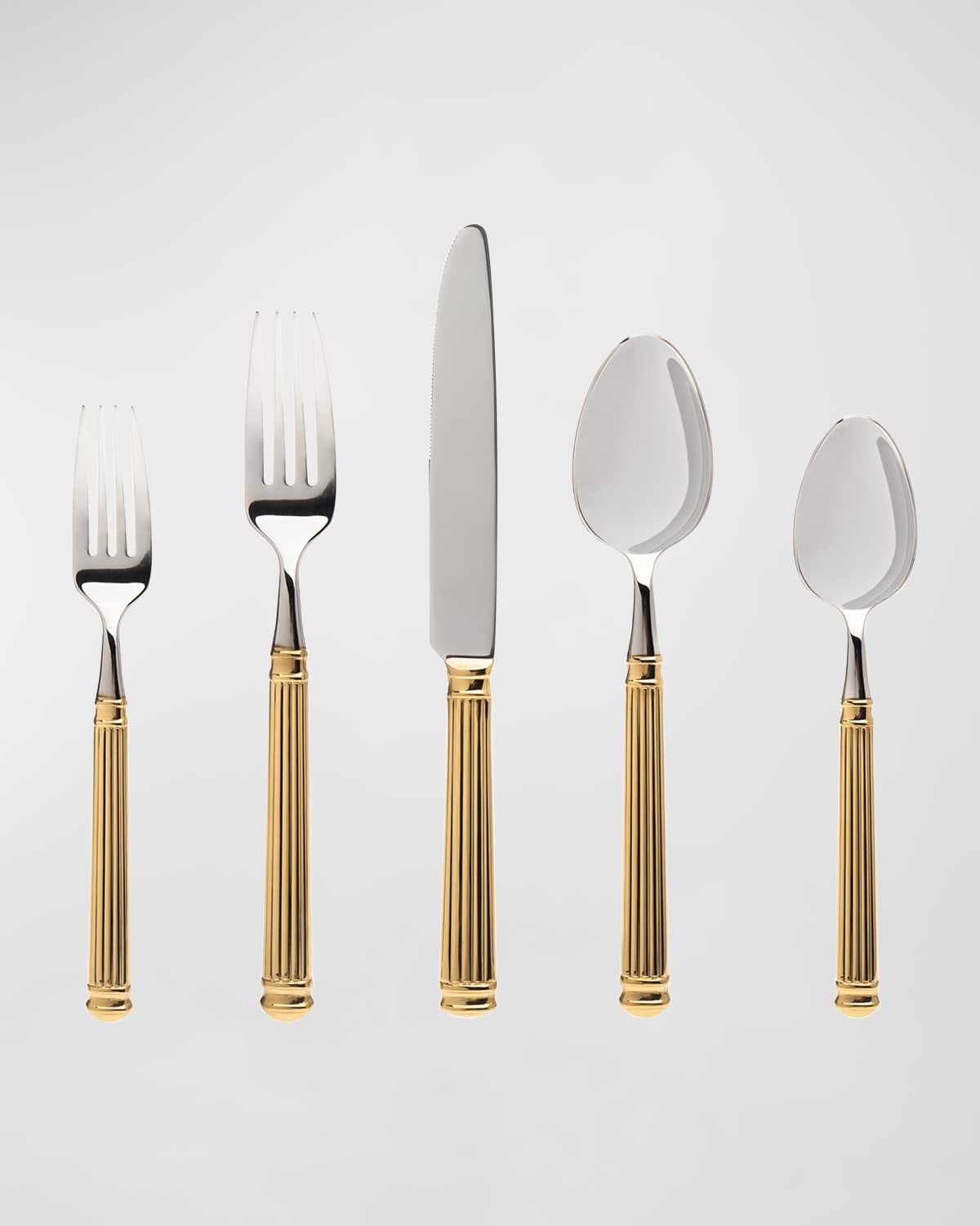 Gold Settings Flatware 