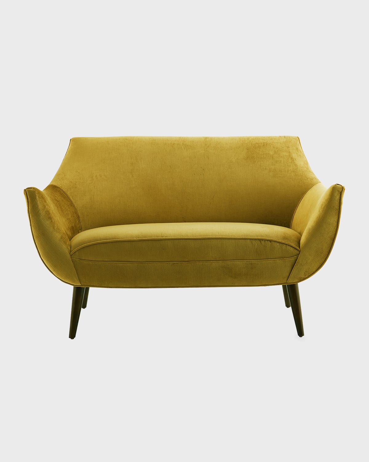 Jonathan Adler Beaumont Velvet Settee 64" Horchow