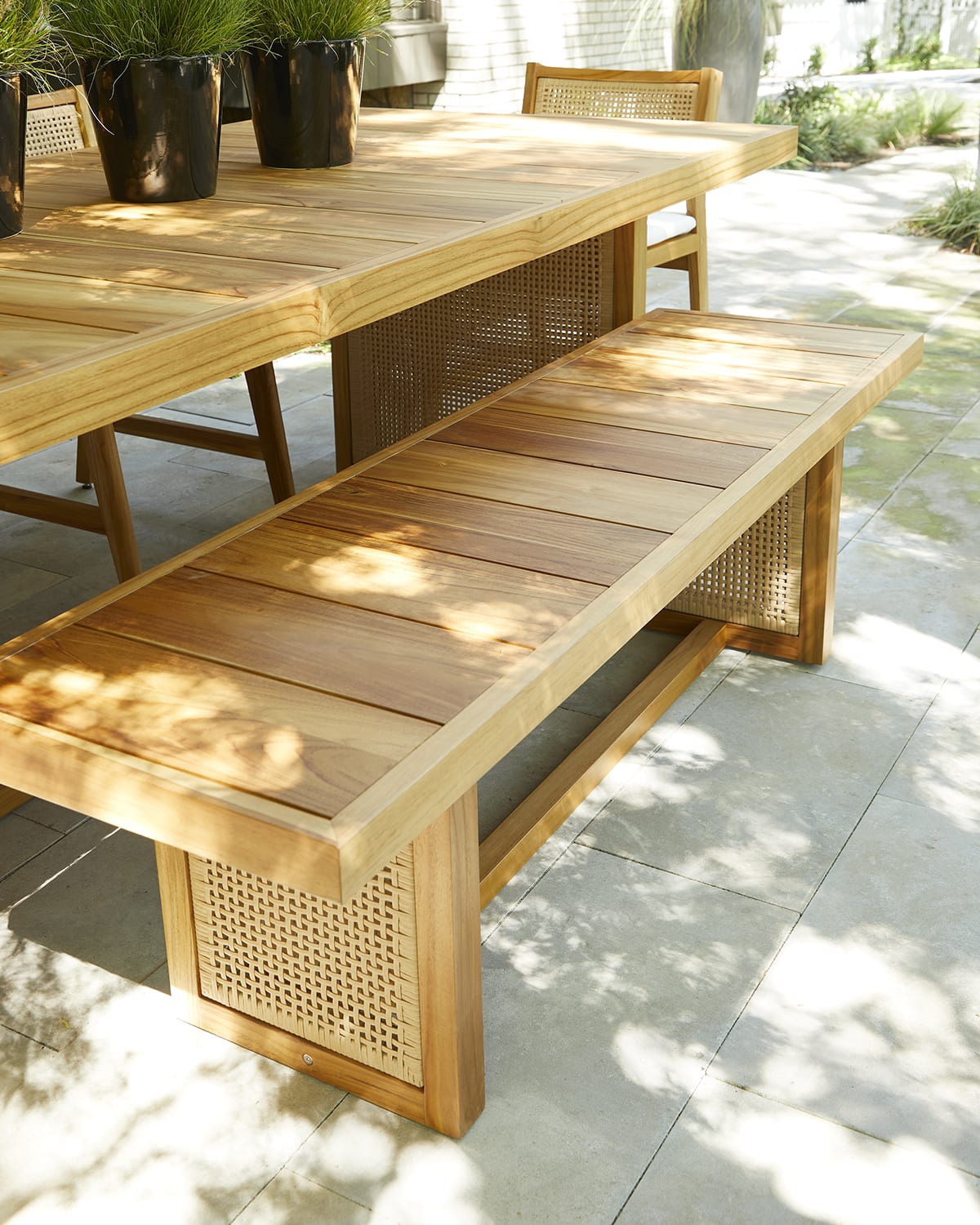 Palecek Boca Outdoor Dining Table Horchow