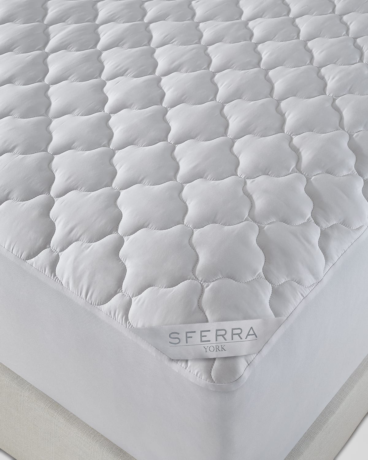 Sferra York Mattress Pad, CAL KING Horchow