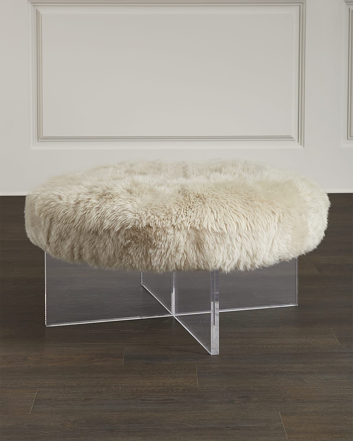 Interlude Home Roland Ottoman Horchow