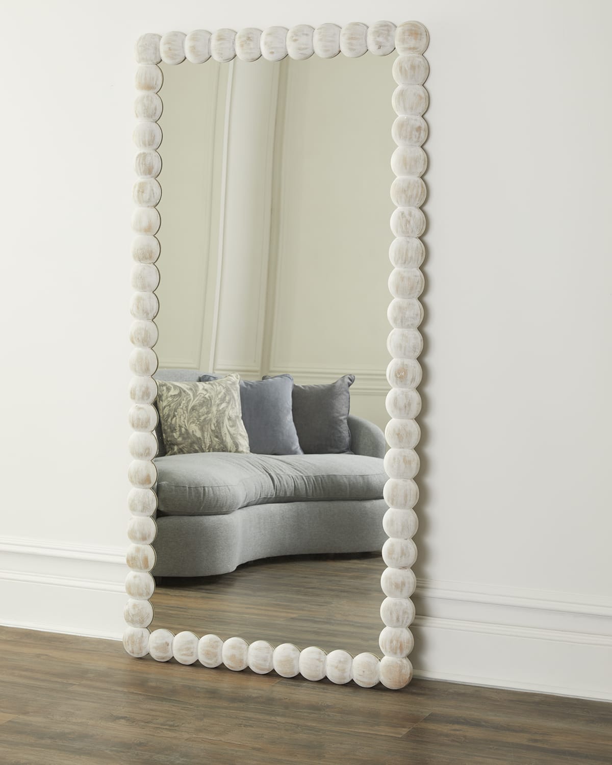 Maitland-Smith - Laser-Cut Wood Frame Mirror - Horchow - Tropical - Wall  Mirrors - by Horchow, Houzz
