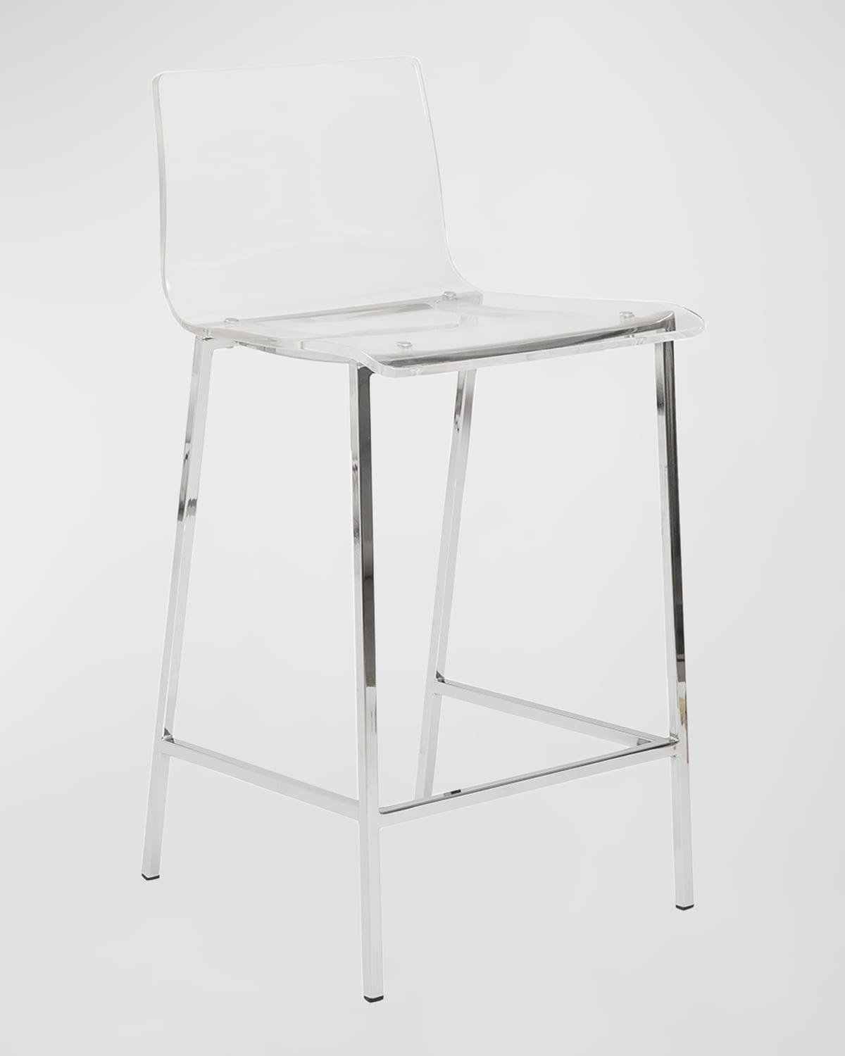 Euro Style Chloe Bar Stools in Clear Acrylic, Set of 2 Horchow
