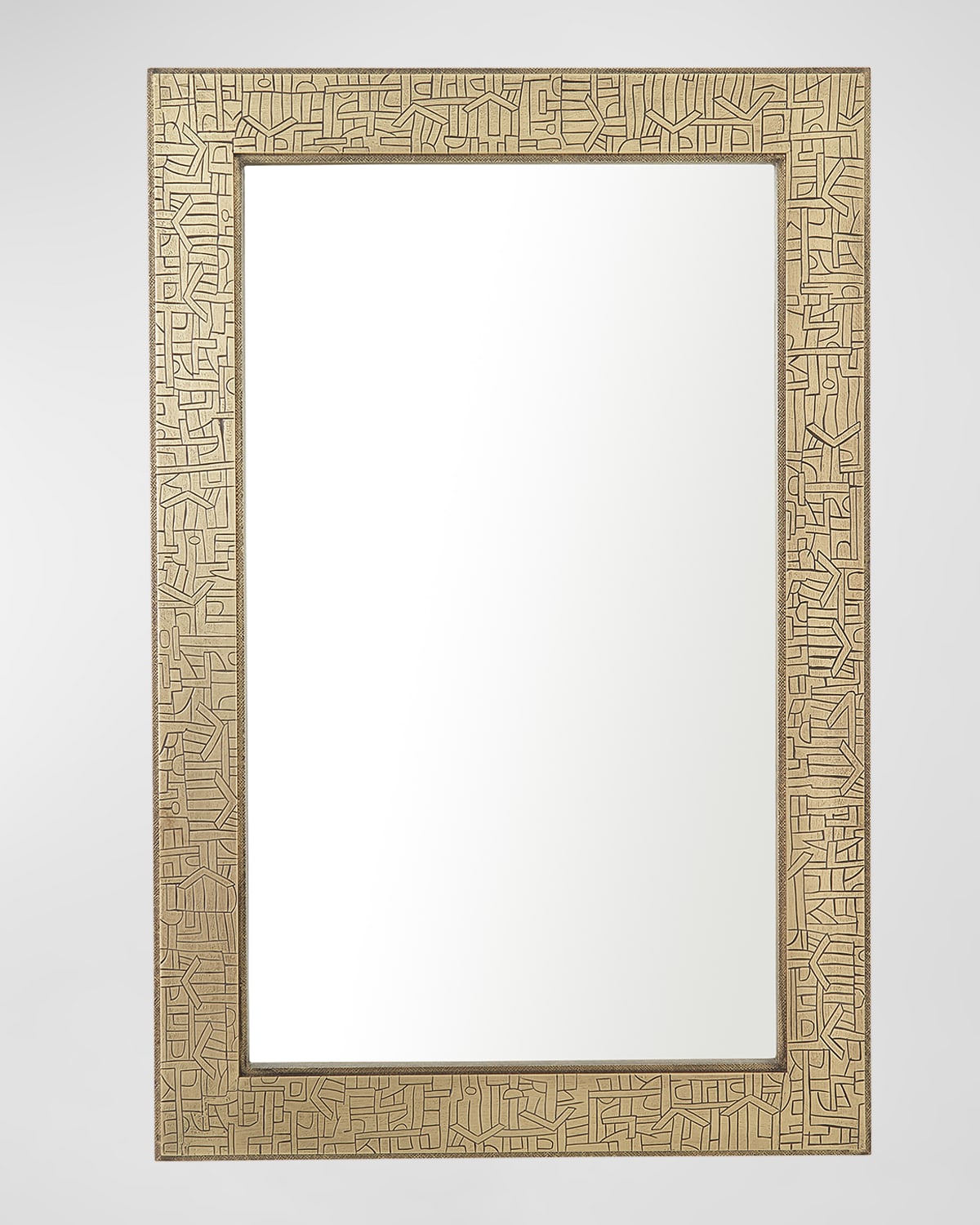 Gorbon White Wall Mirror Horchow
