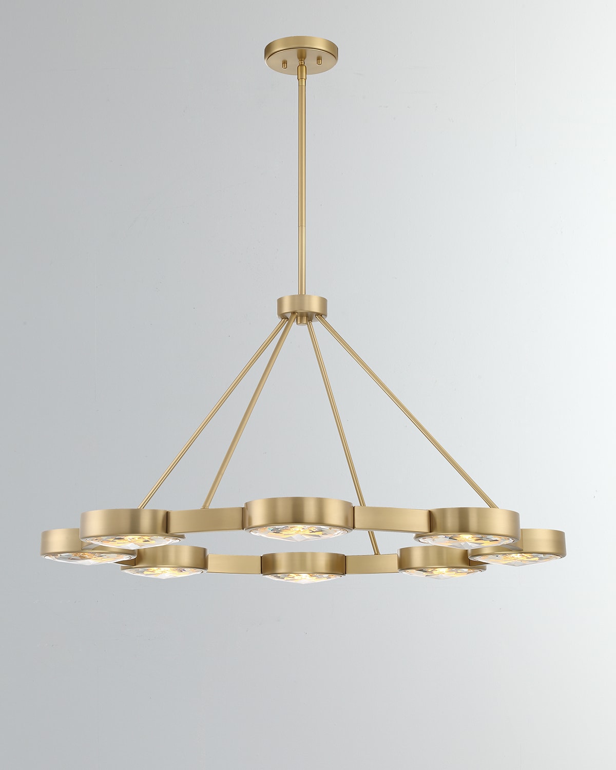 Nodes Large Linear Chandelier  Visual Comfort Studio Collection - Montreal  Lighting & Hardware