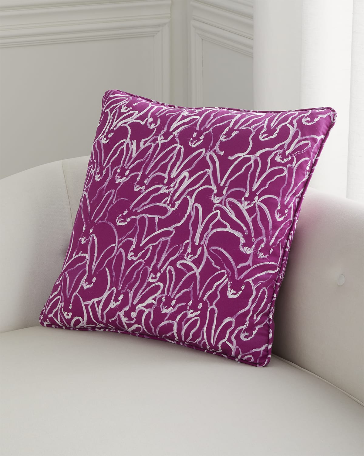 Wash purple outlet pillow