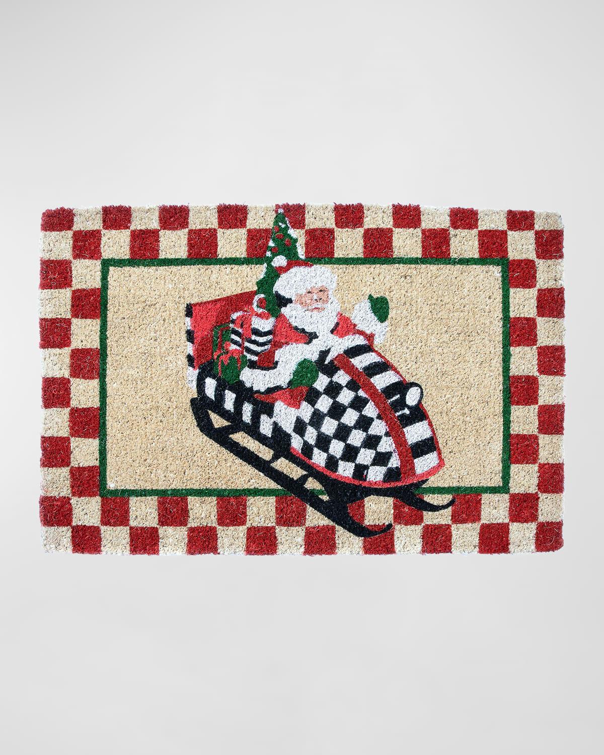 MacKenzie Childs Farmhouse Snow Globe Christmas Decoration Horchow