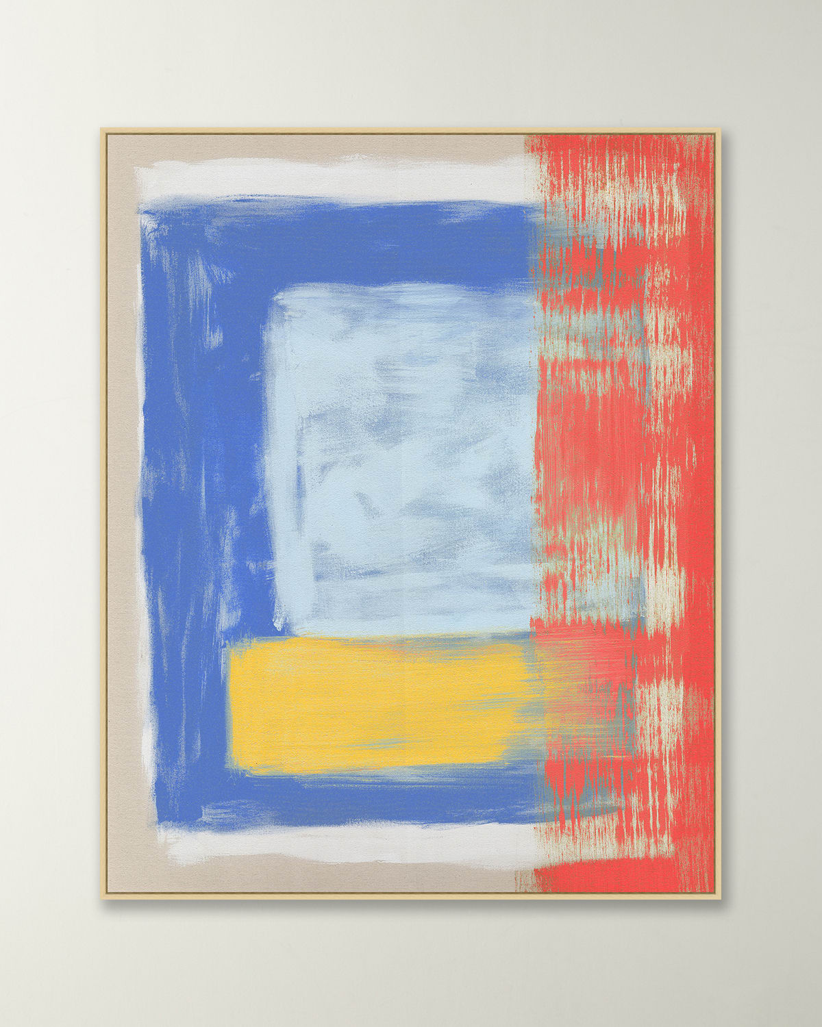 "Brush Movement 1" Canvas Wall Art Horchow