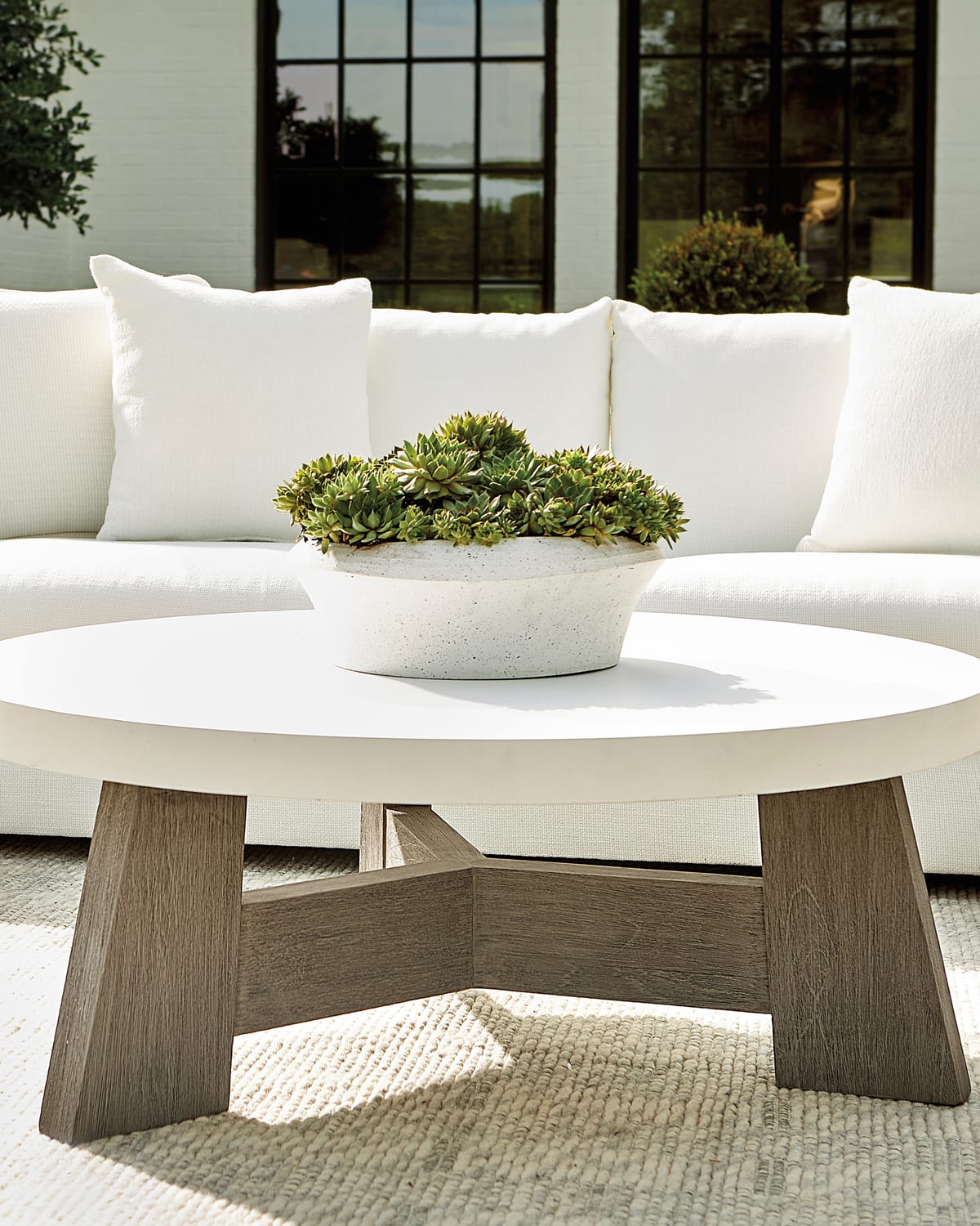 Bernhardt Exteriors Milos Outdoor Cocktail Table Horchow