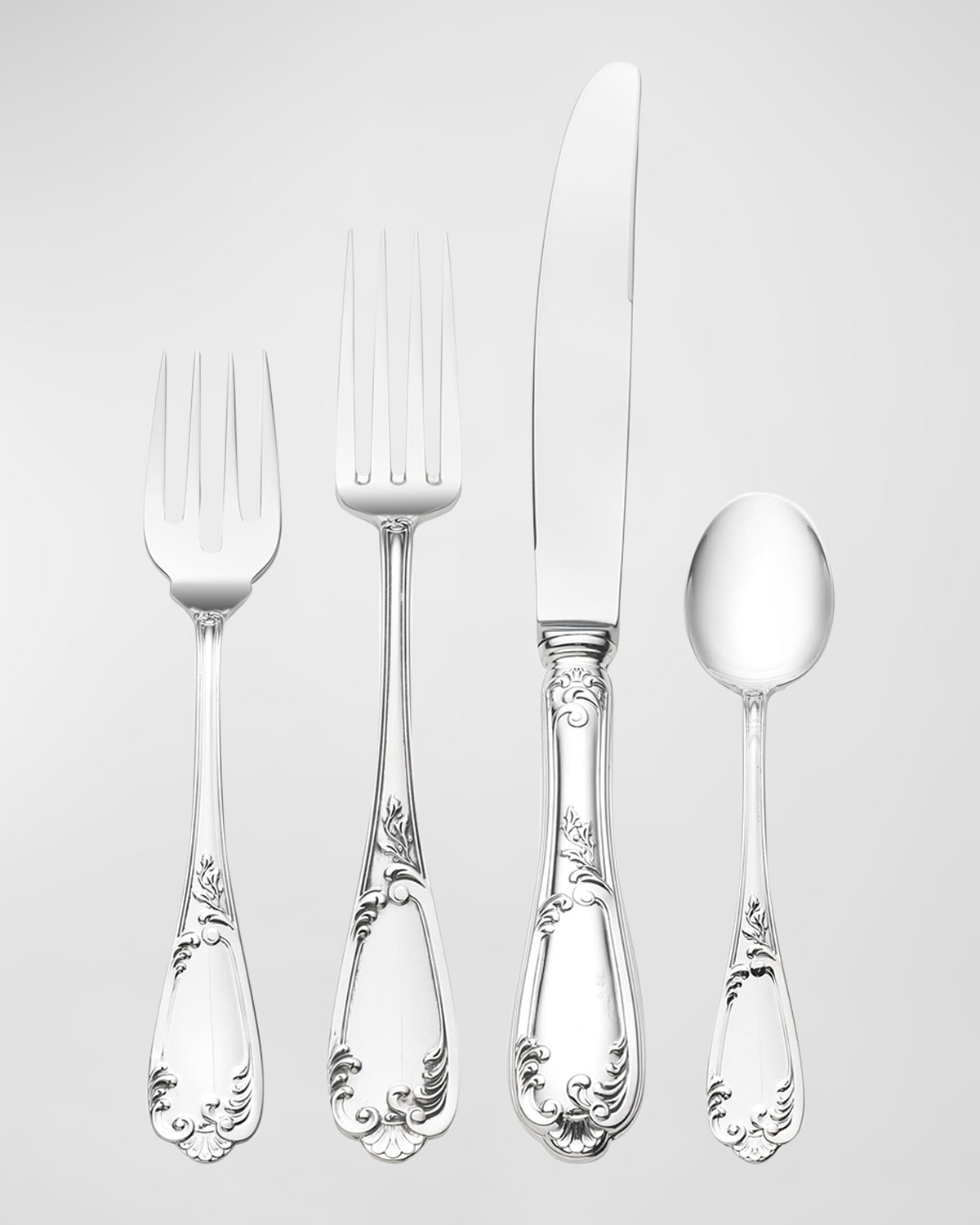 Wallace Silversmiths Venezia 66Piece Dinner Flatware Set, Service for