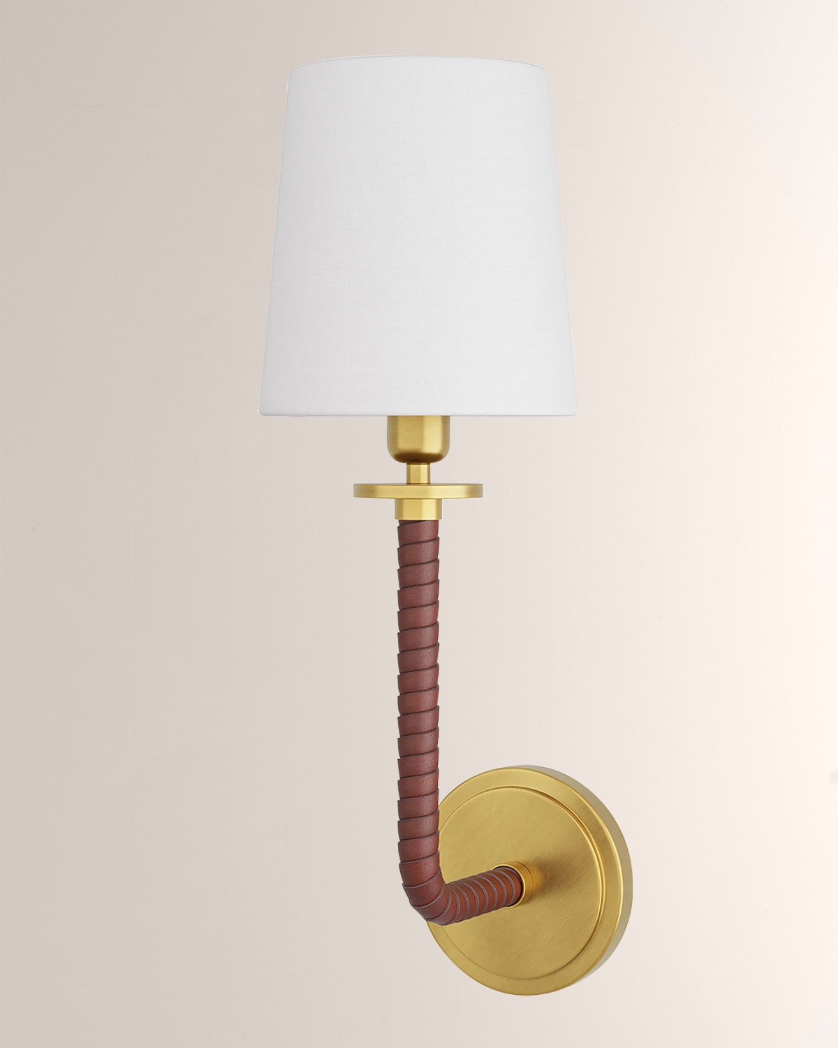 Lucas McKearn Julia Gold 1-Light Wall Sconce