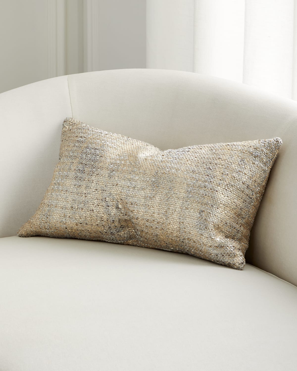 Inez 14x20 Lumbar Pillow, Gold