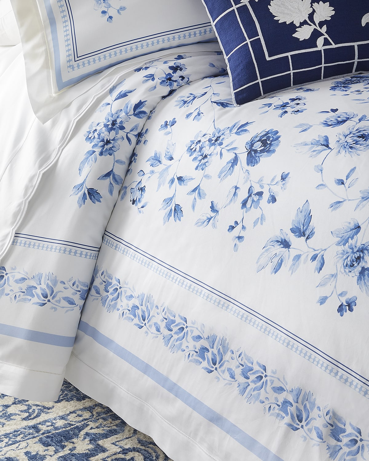 Ralph Lauren Home Full Queen Bedford Jacquard Duvet Cover Horchow