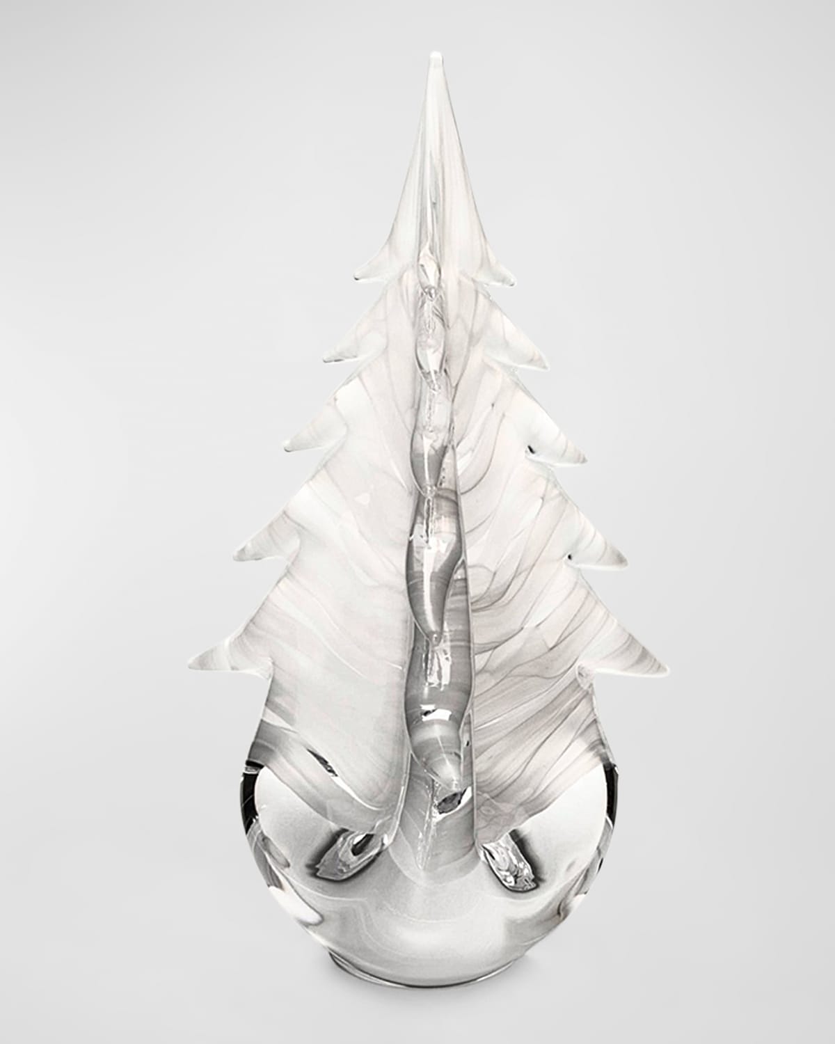 Simon Pearce Snowdrift Evergreen Glass Tree, 26