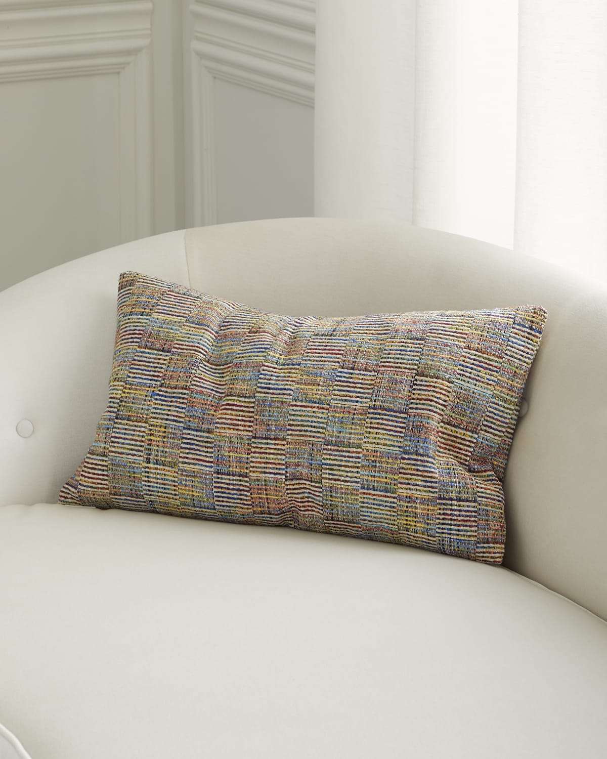 Designers Guild Manipur Azure Pillow Horchow