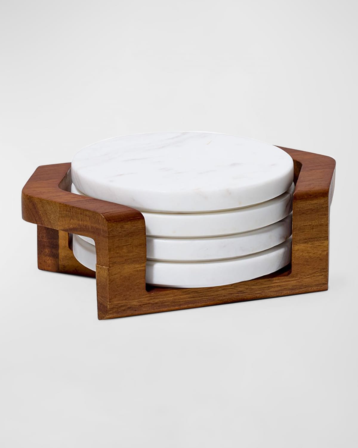 Nambe Twist Coaster Set | Horchow