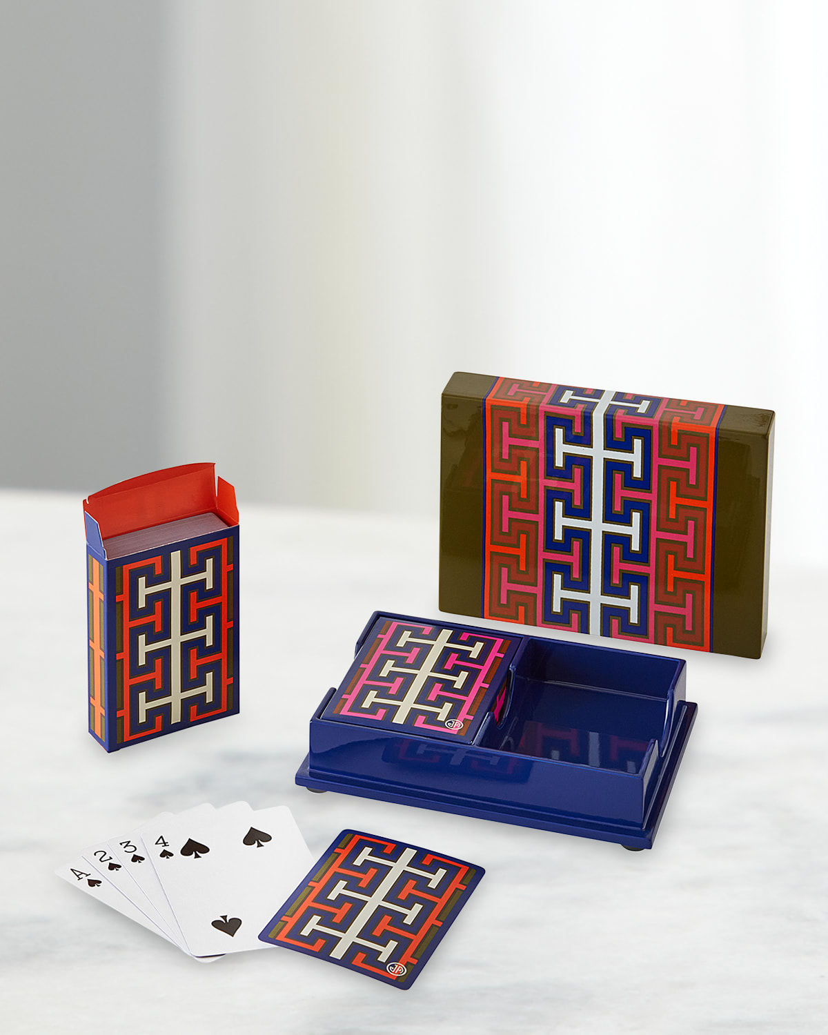 【Jonathan Adler】オプ アート レクタングル トレイ Jonathan Adler】オプ アート レクタングル トレイ