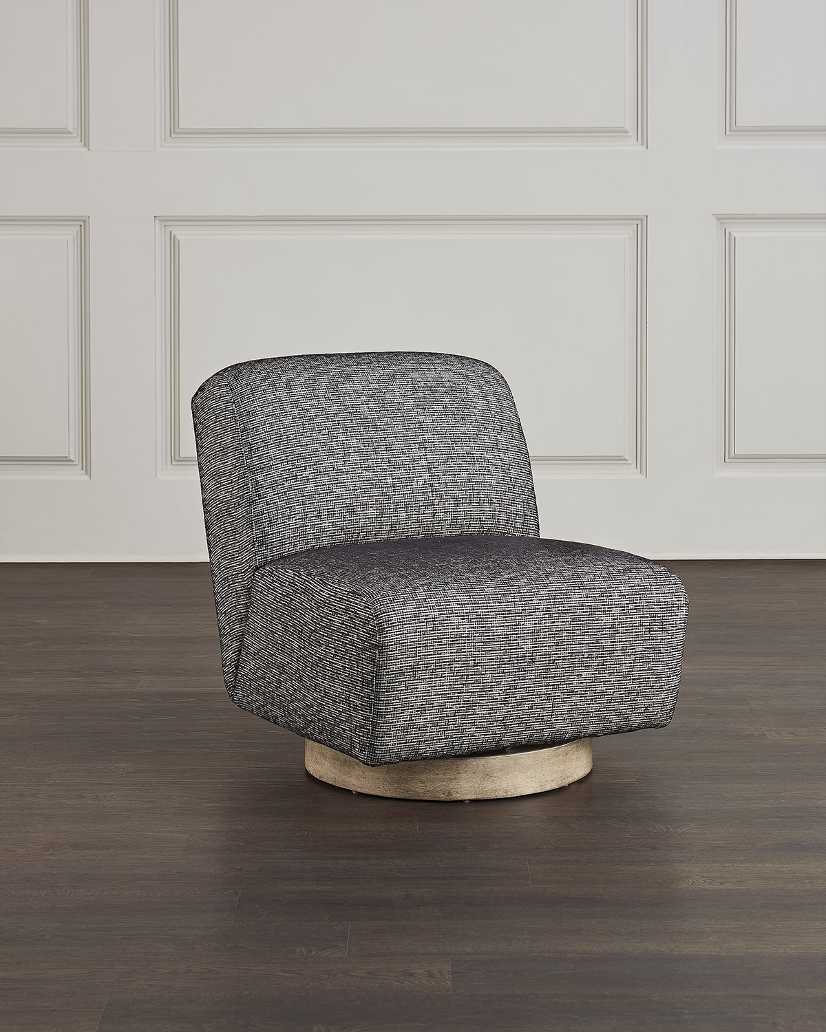 Massoud Jewel Swivel Chair Horchow