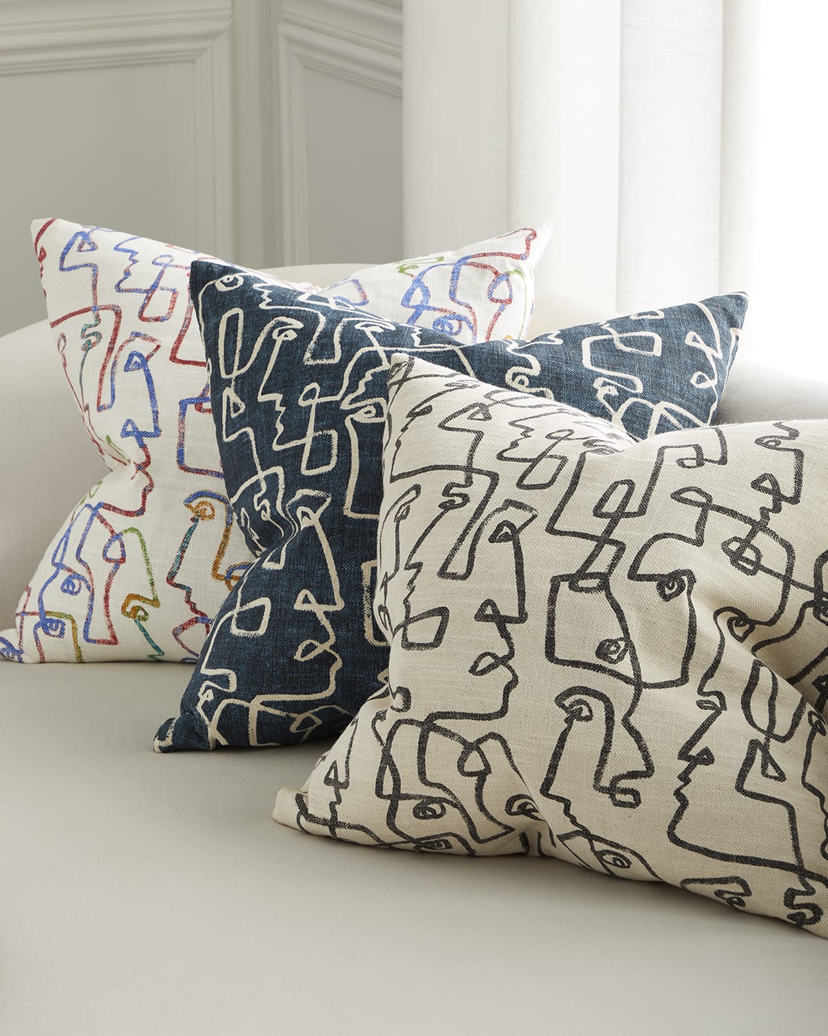 Jonathan Adler Safari Needlepoint Pillow Horchow