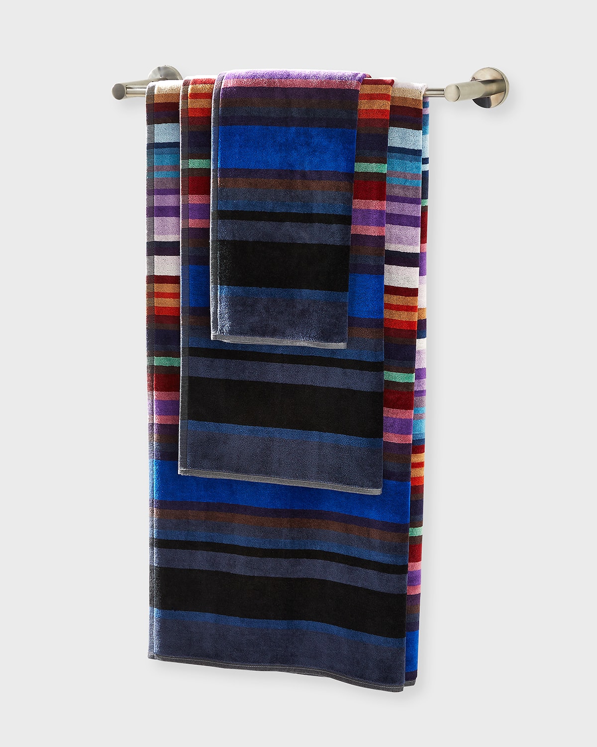 Peignoir Missoni Home BERNARD 160 - éponge Coton, Marron, Homme/femme, Neuf
