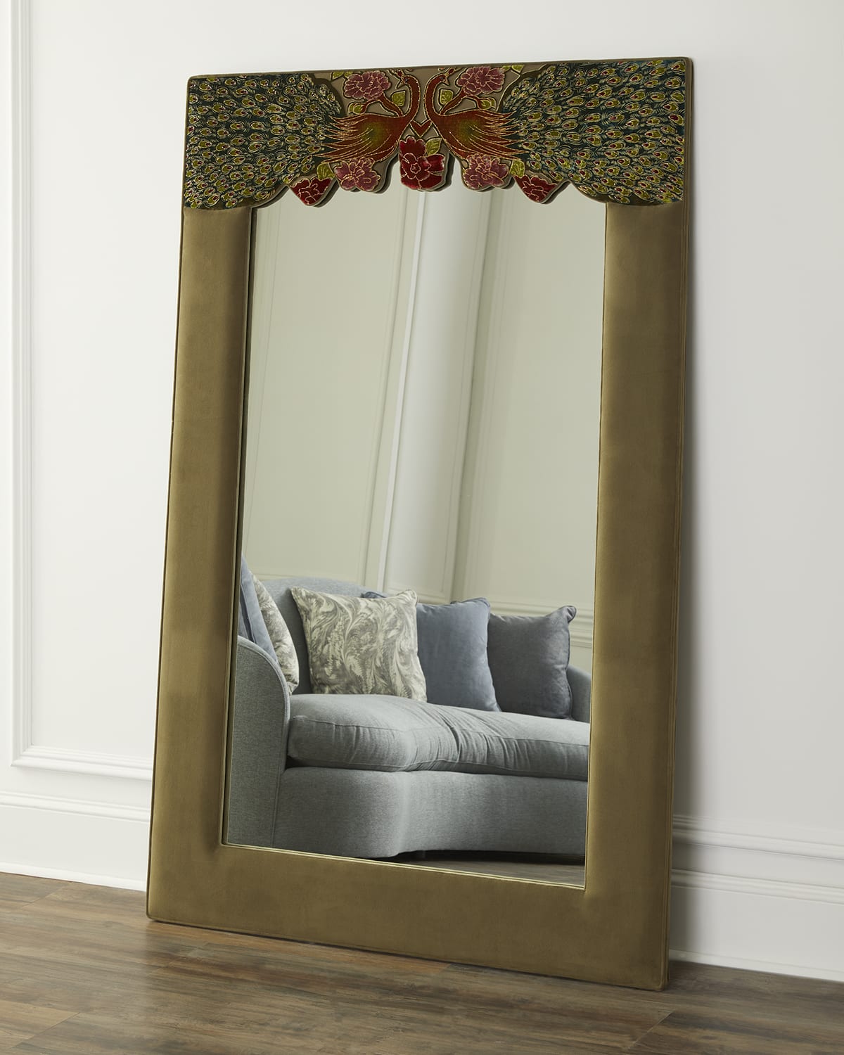 Haute House Delilah AnimalPrint Floor Mirror Horchow