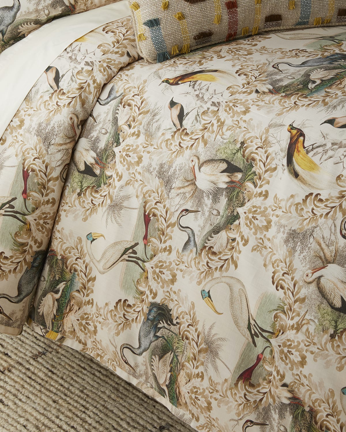 25 Mackenzie Lane Low Country Birds Duvet Cover , KING Horchow