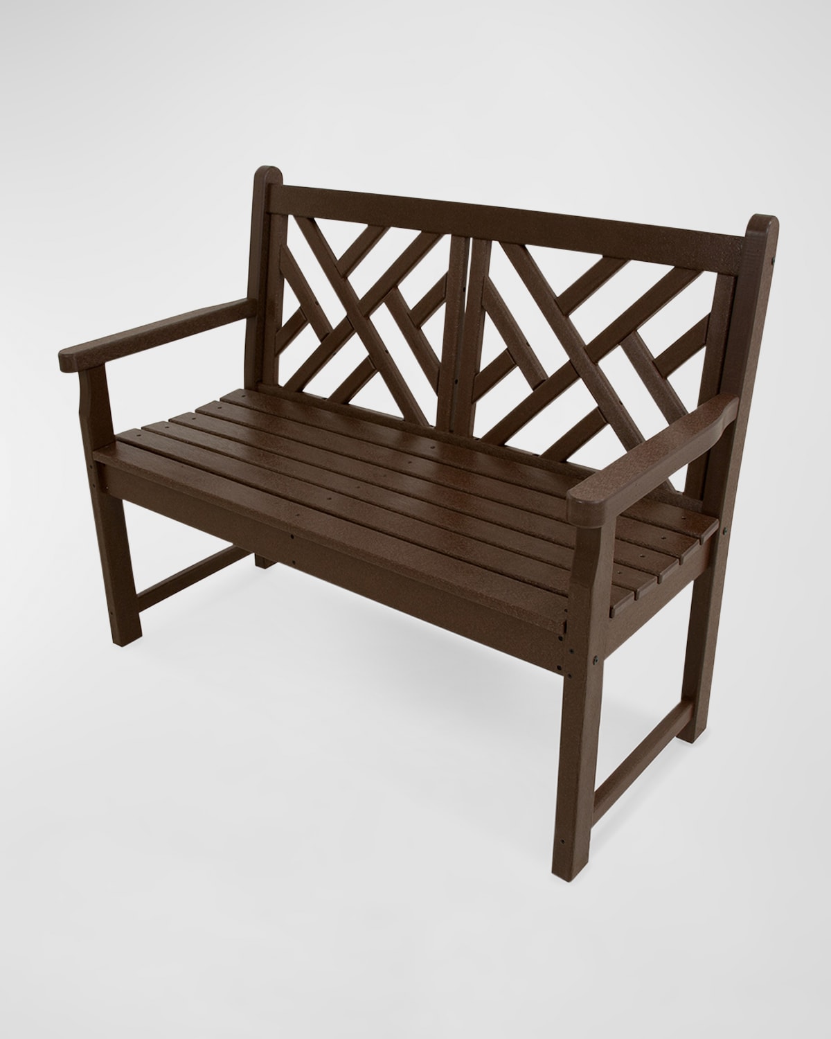 POLYWOOD Chippendale 48" Outdoor Bench Horchow