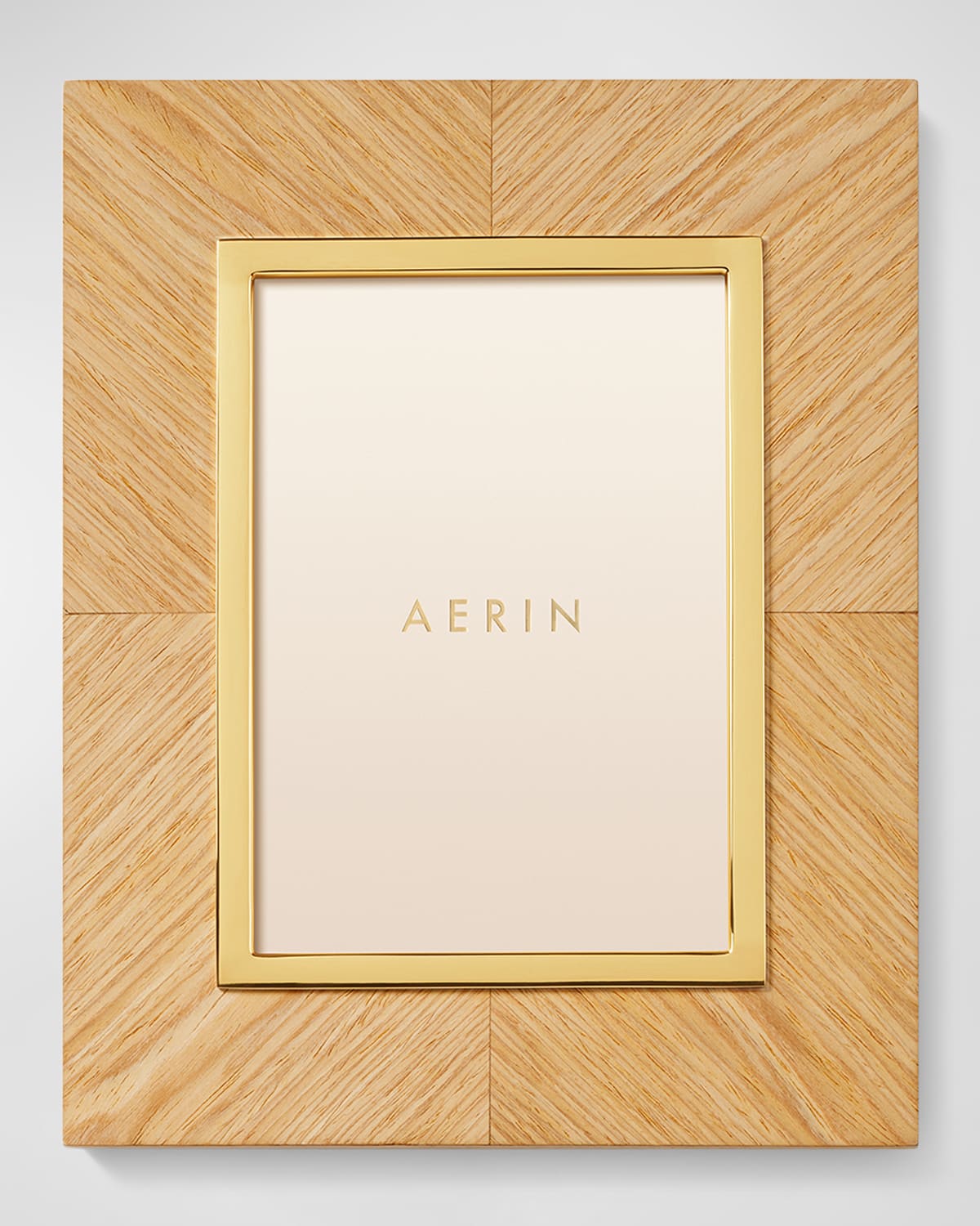 AERIN Classic Croc Leather Frame, 5" x 7" Horchow
