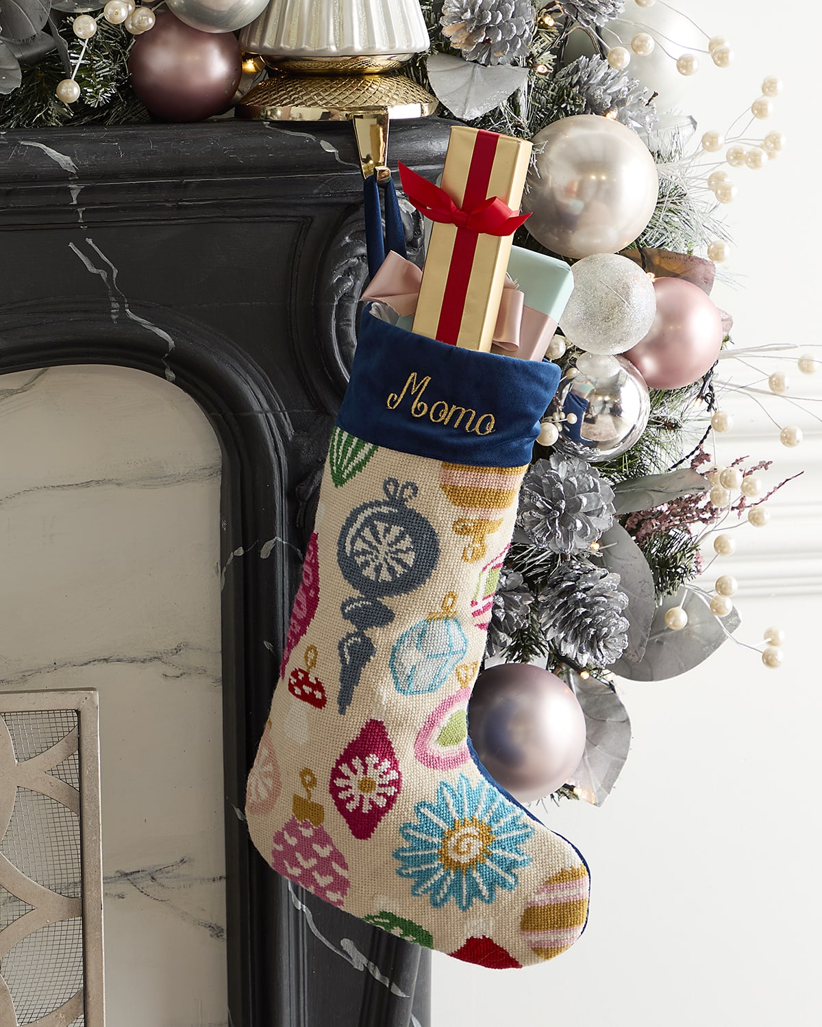 Bauble Stockings x Sainty Nelsen "The Frosty" Christmas Stocking