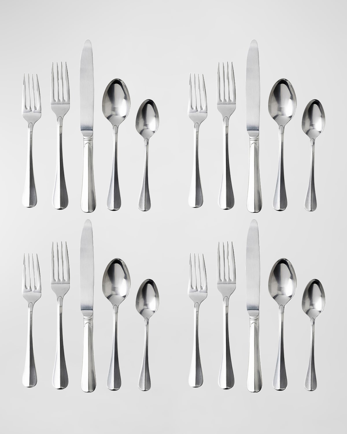 Juliska Berry & Thread 5Piece Flatware Place Setting Bright Satin