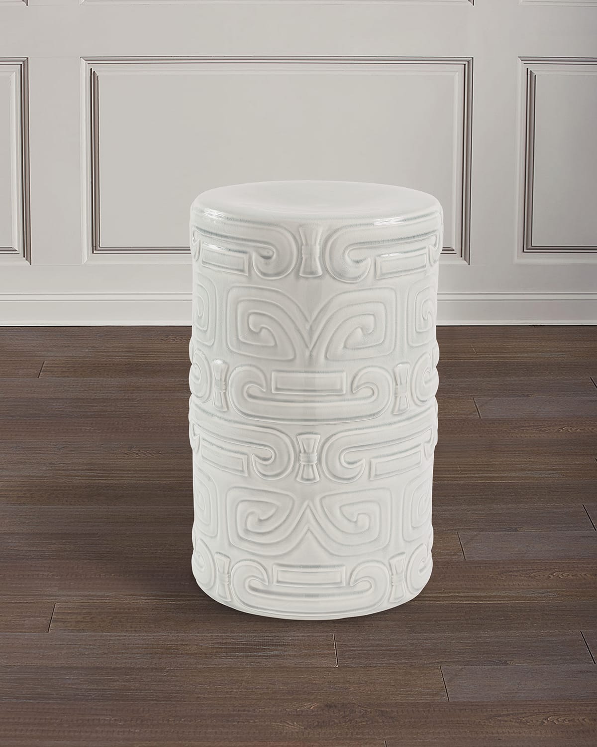 Port 68 Bamboo Garden Stool Horchow