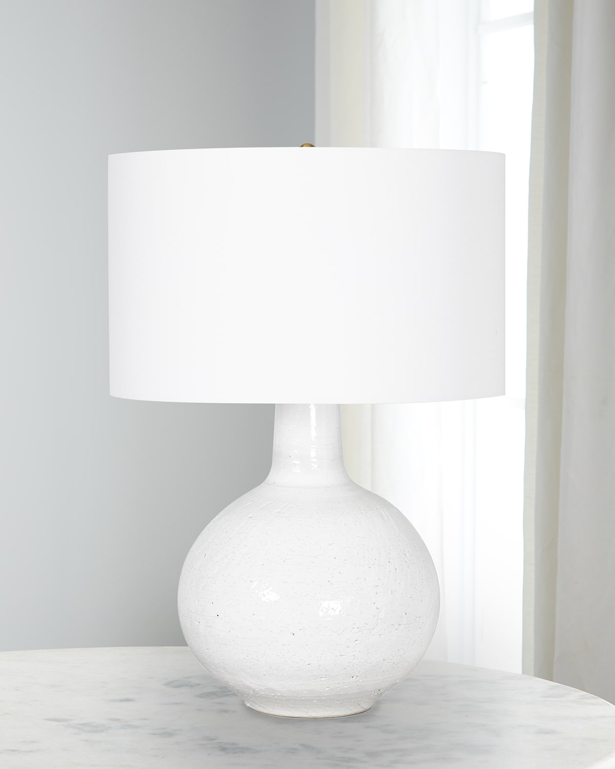 Regina Andrew Stacked Pebble Glass Table Lamp Horchow