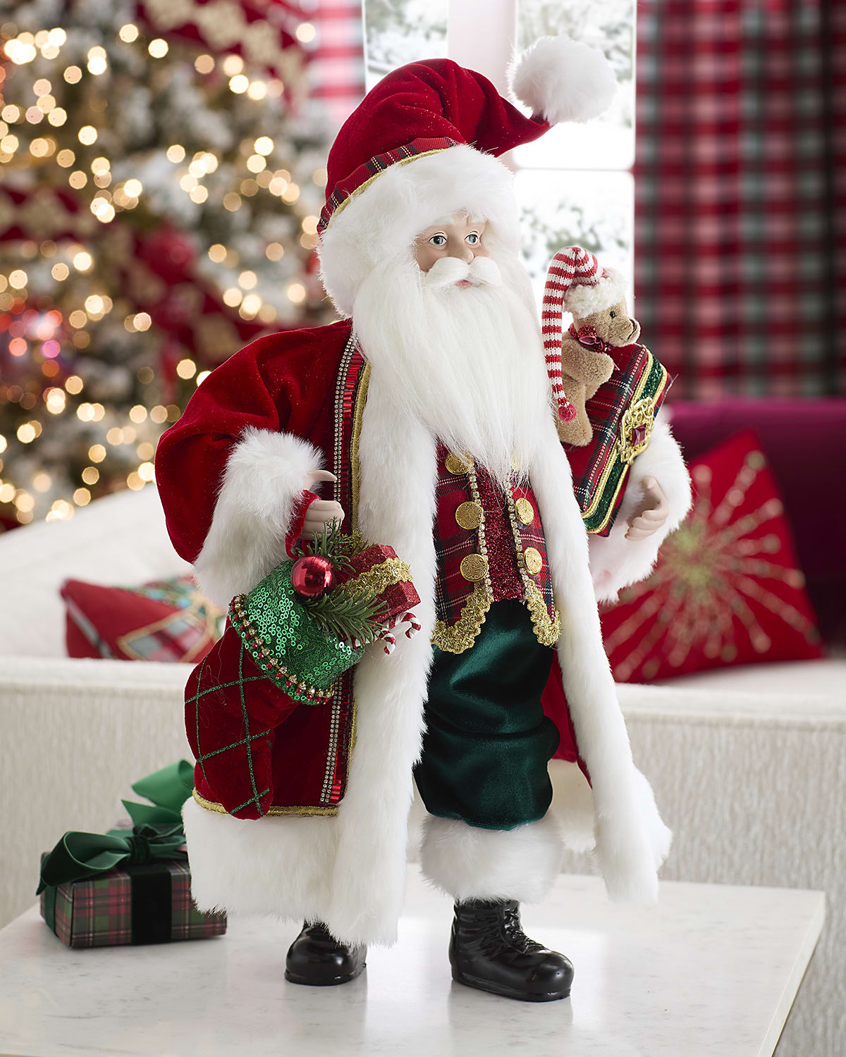 Neiman Marcus Classic Christmas Santa, 36" Horchow