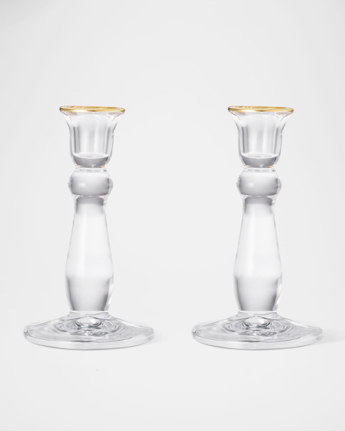 AERIN Sancia Extra Tall Taper Candle Holders, Set of 2 Horchow