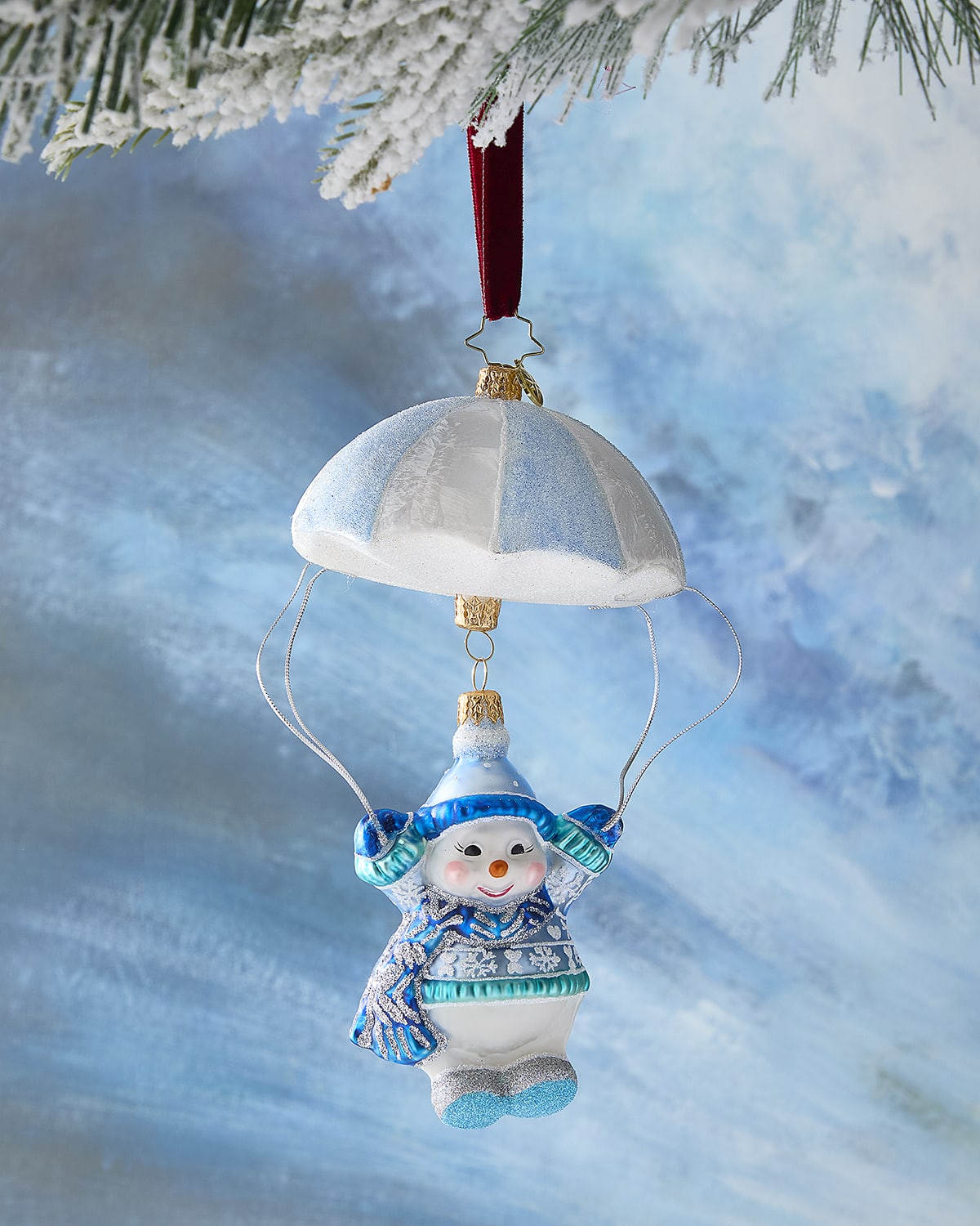 Christopher Radko Candy Coated Claus Christmas Ornament | Horchow