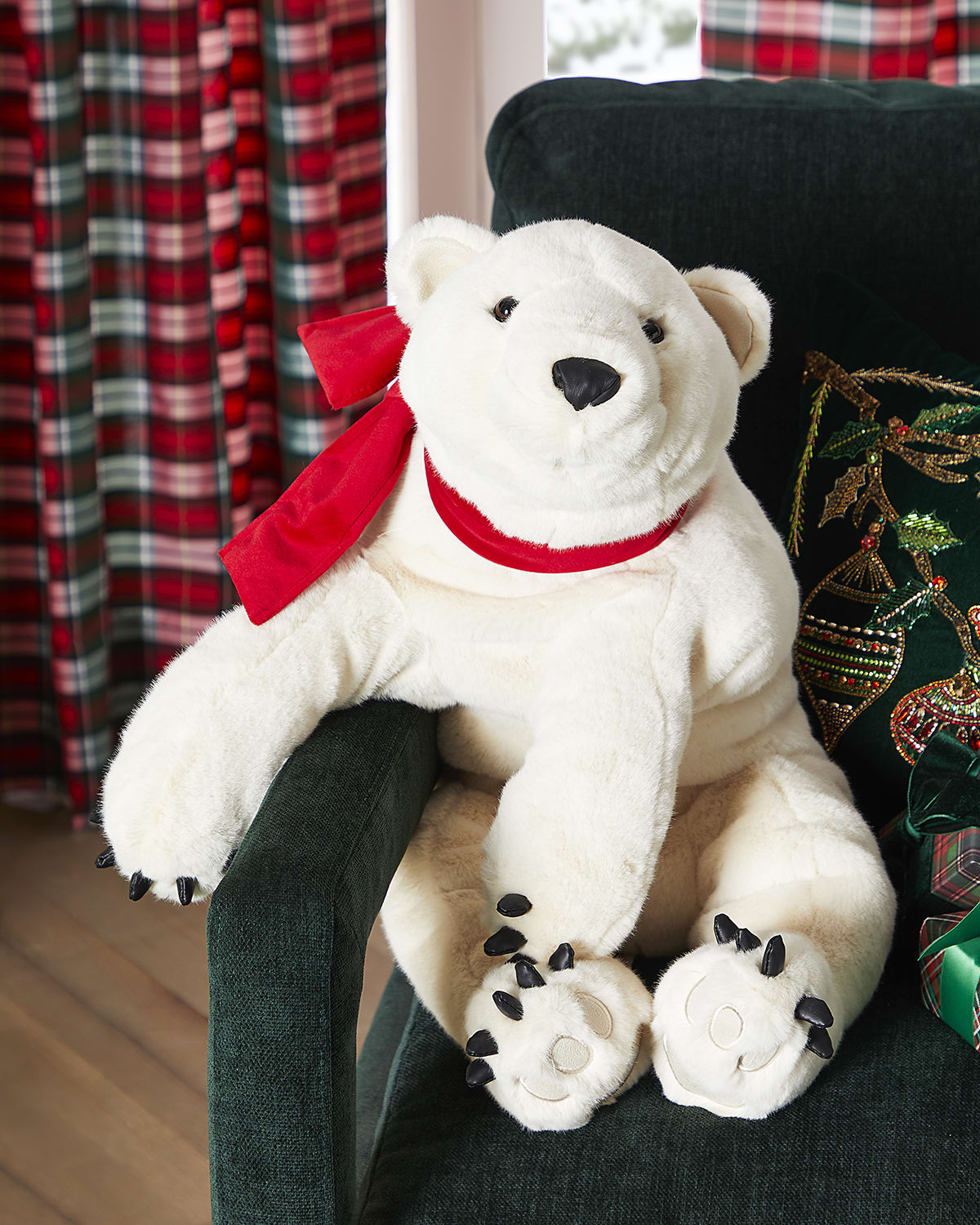 Ditz outlets Designs The Hen House Polar Bear Plush 48