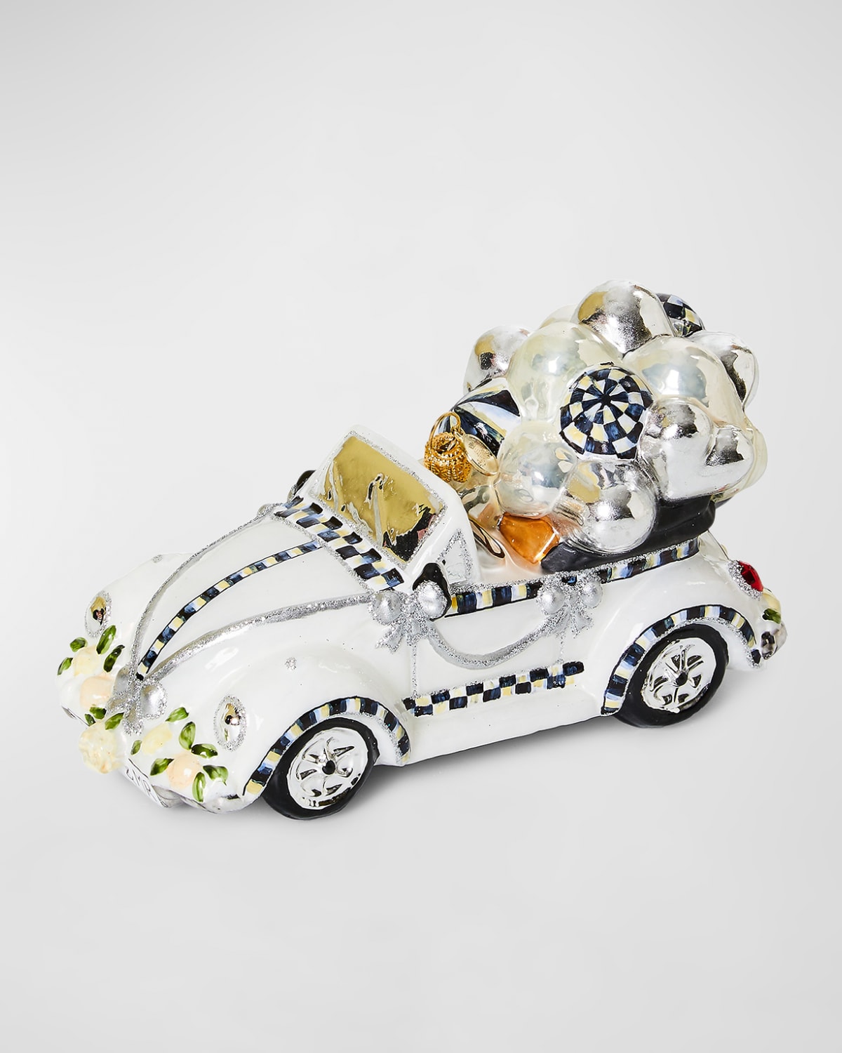 MacKenzieChilds Glass Ornament Honey Bear Horchow