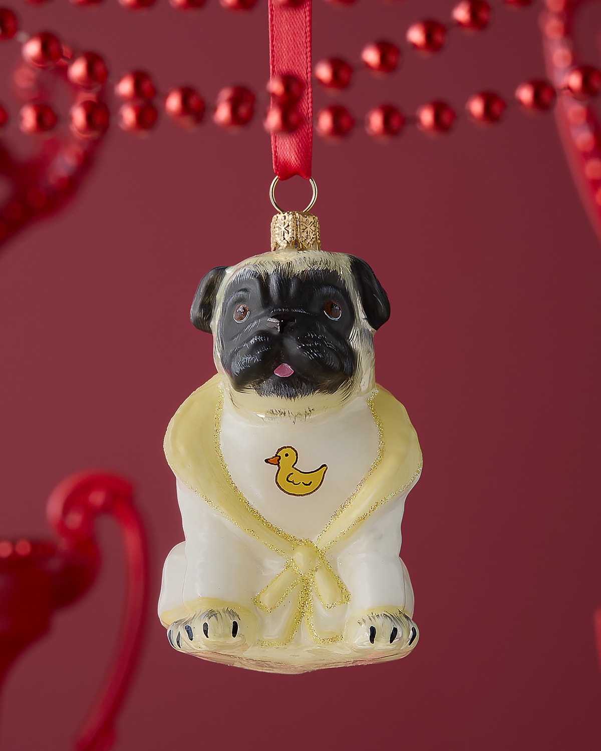 Joy To The World Collectibles Cavalier King W/ Sweater & Knit Hat