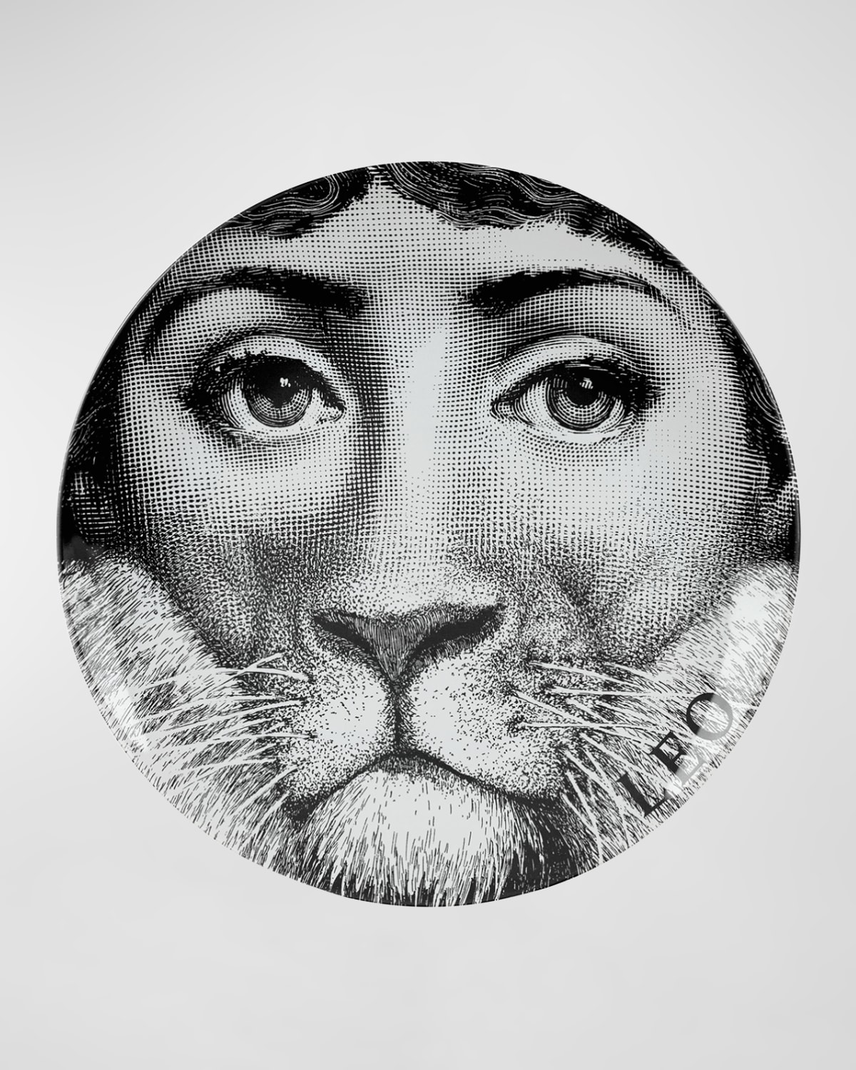 Fornasetti Tema E Variazioni n. 248 Left Eye Wall Plate | Horchow