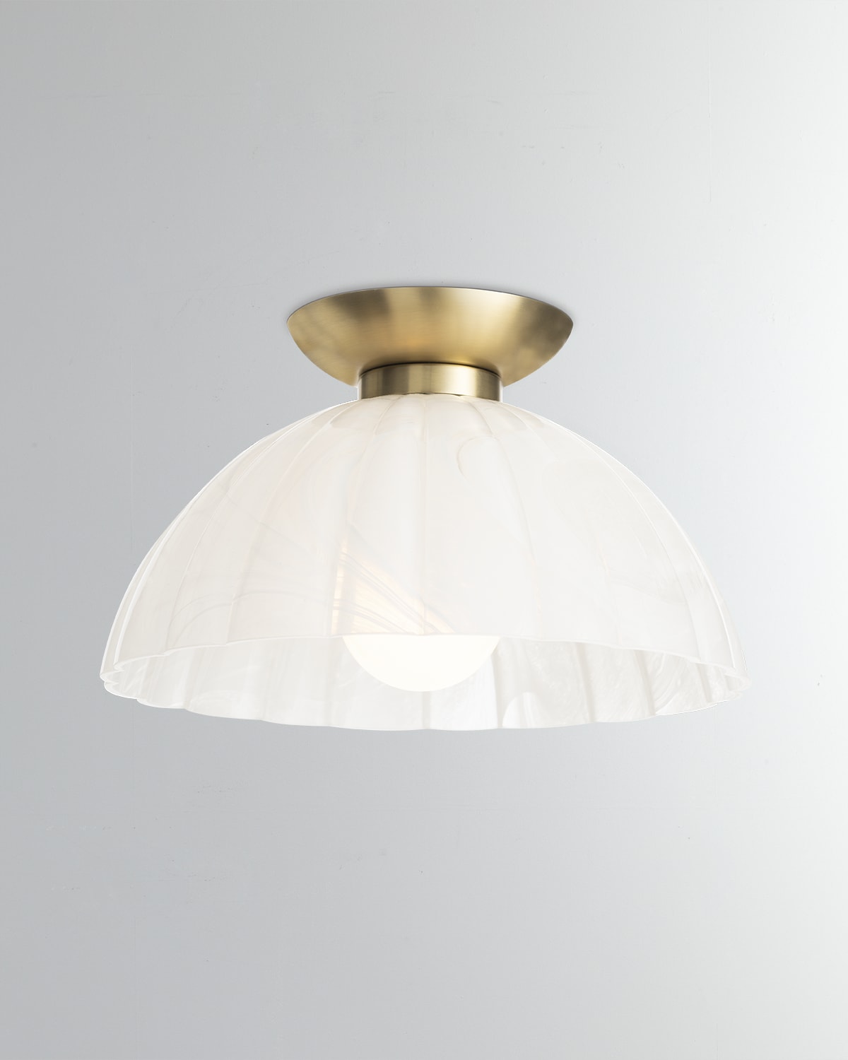 Regina Andrew Shine 34" 13Light Flush Mount, Smoke Glass Horchow