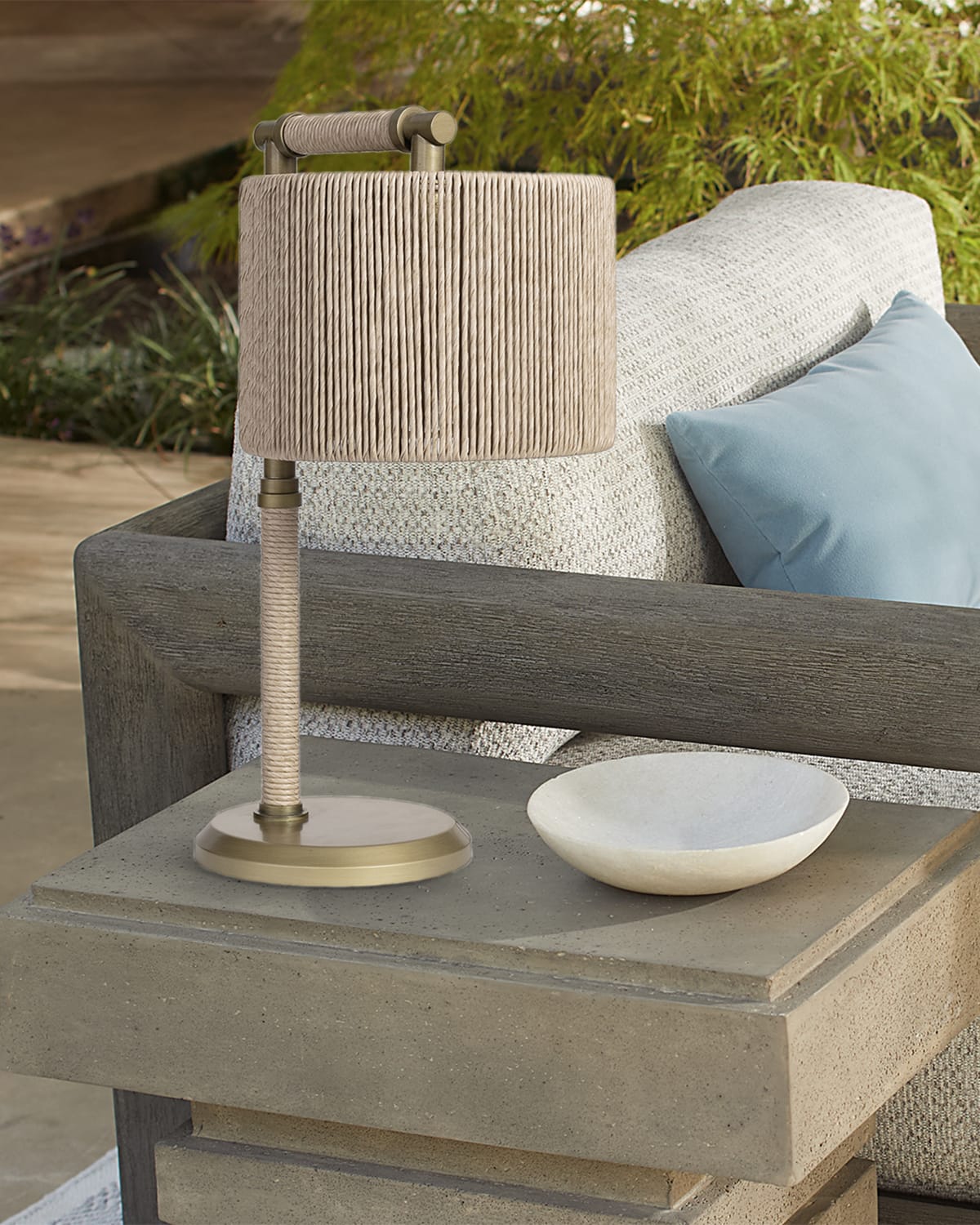 Palecek Carolina 68" Outdoor Floor Lamp | Horchow